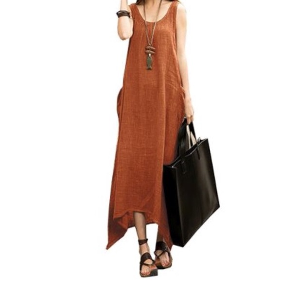 🌟5🌟🔥SOLDOUT🔥🆕Camille Crepe Maxi w Pockets🌟 - Picture 4 of 8